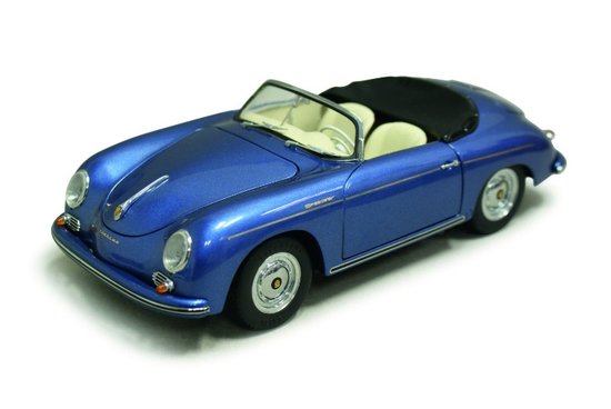 Porsche 356 Speedster, metalická modrá
